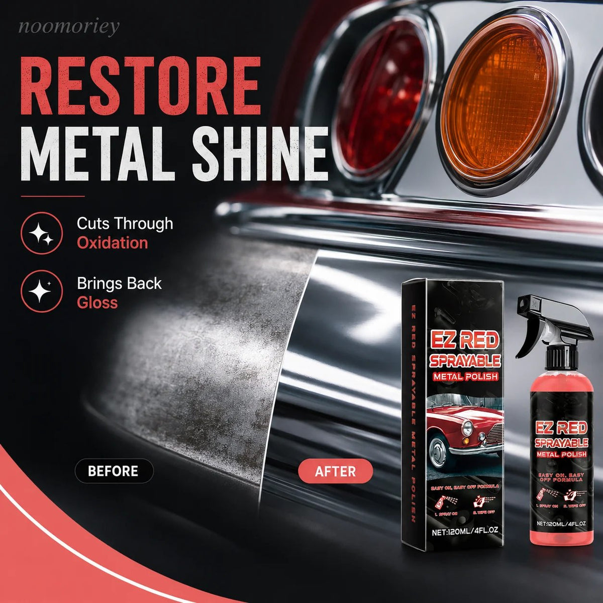 💯🔥 50% OFF Car Metal Polish & Restorer – Bring Back the Shine