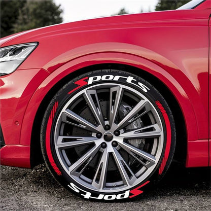 🔥 3D Tire Lettering Stickers | Waterproof Universal Wheel Sidewall Decals