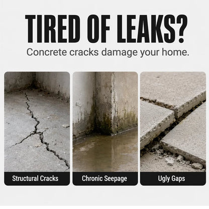 🔥HOT SALE🔥🛠️Waterproof Concrete Crack Filler for Indoor & Outdoor Use