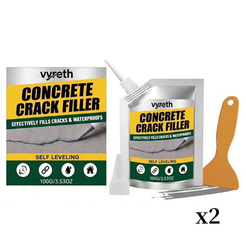 🔥HOT SALE🔥🛠️Waterproof Concrete Crack Filler for Indoor & Outdoor Use