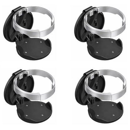 🚗 Universal Foldable Car Cup Holder with Hook – Space-Saving Drink & Storage Organizer