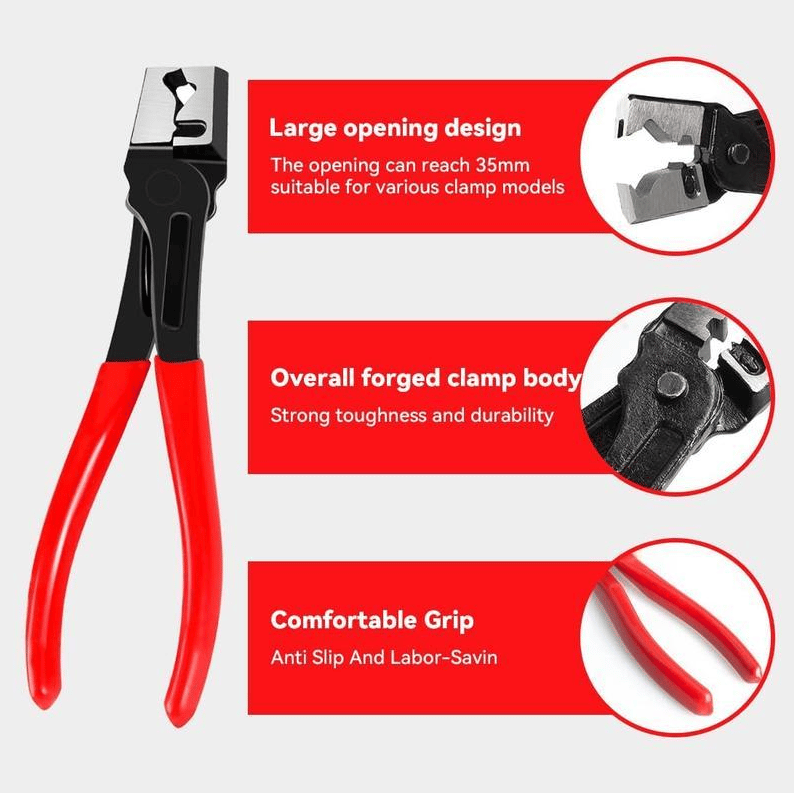 🔧 5-Piece Automotive Electrical Disconnect Pliers Kit – Connector & Terminal Removal Tools