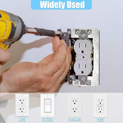 🔥Wall Plate Spacers (Metal) – For Wall Outlet Repair and Securing Loose Outlets