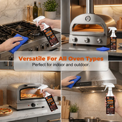 🏆Hot Sale⚡Pizza Oven Window Soot Cleaner Spray