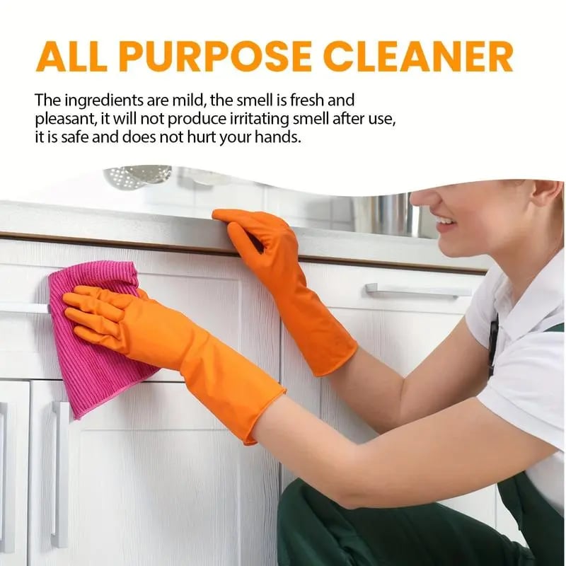 🎉 Heavy Duty Kitchen Degreaser Spray Lasting Effect Heavy Oil Cleaner Stain Removal Liquid for Kitchen