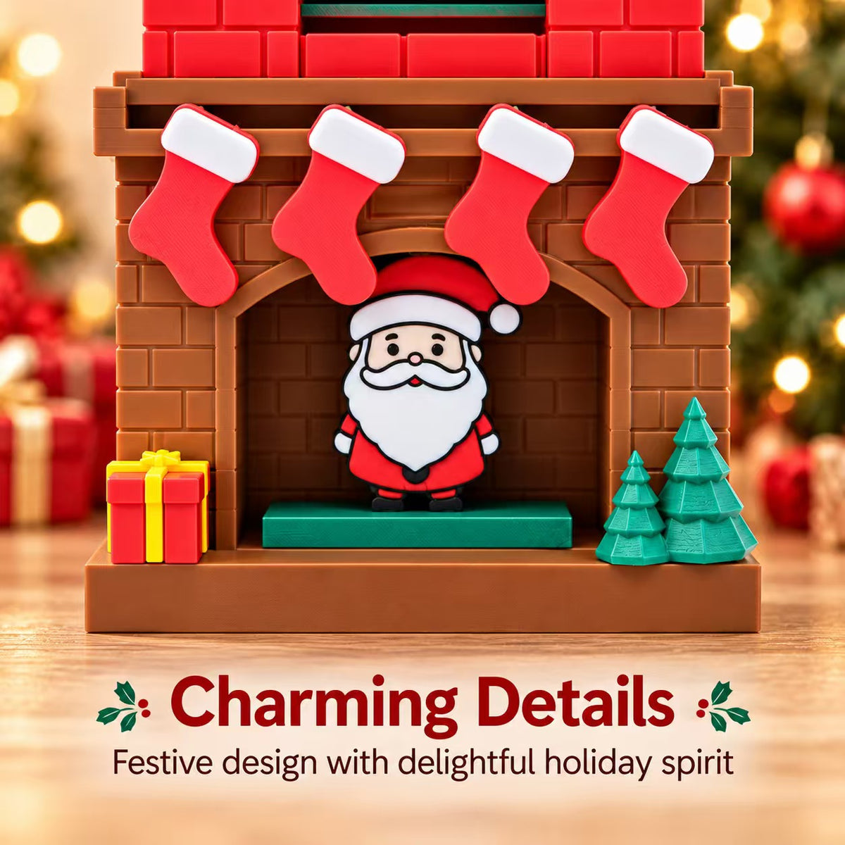 🎅Santa Chimney Christmas Countdown Advent Calendar – Interactive 24-Day Holiday Decor & Family Tradition