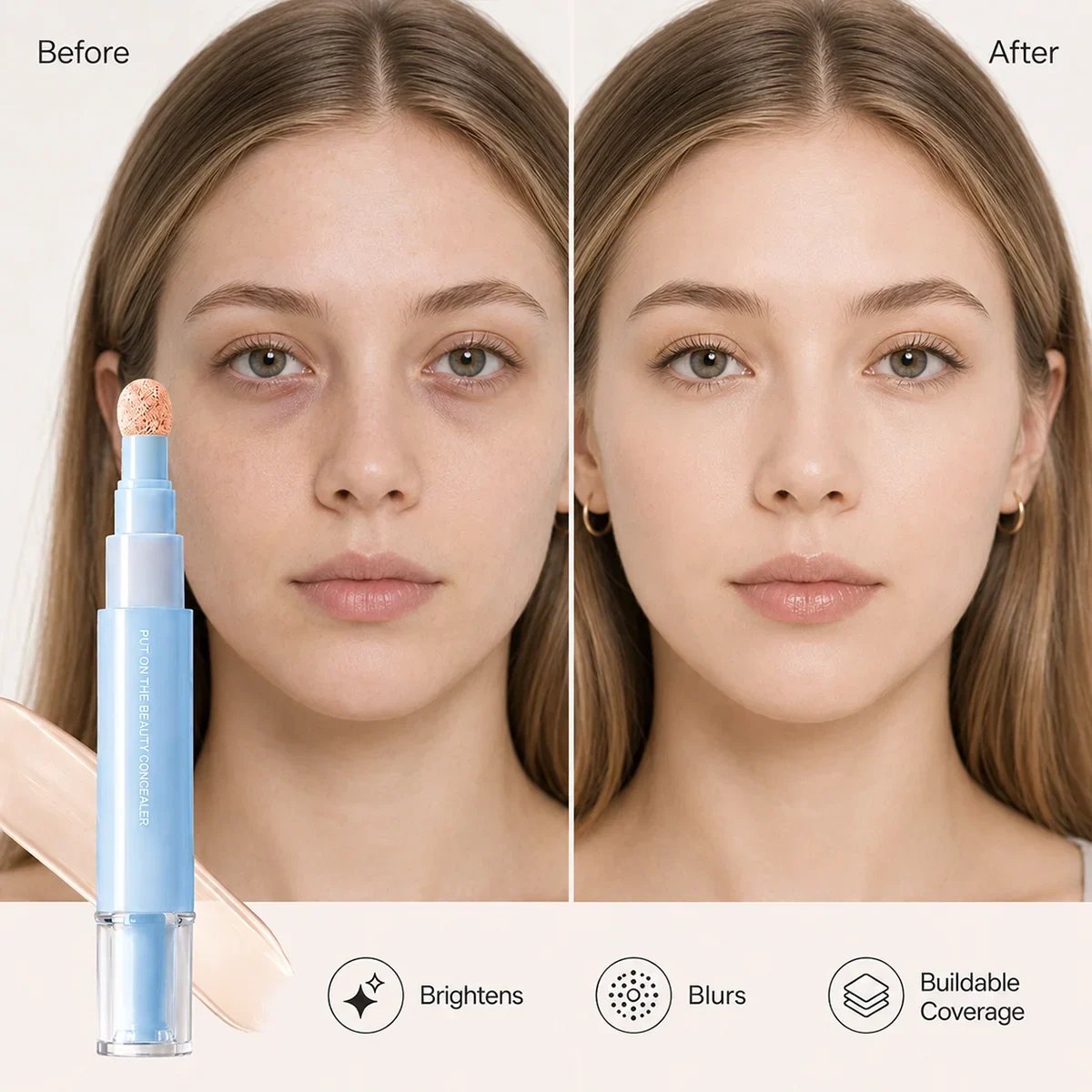 🔥 NOW!💄Multipurpose Hydrating Liquid Concealer Pen  ✨