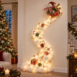 🔥🎁Christmas Magic Trail Wall Light - A Little Christmas Magic, Right on Your Wall