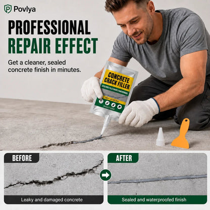 🔥HOT SALE🔥🛠️Waterproof Concrete Crack Filler for Indoor & Outdoor Use
