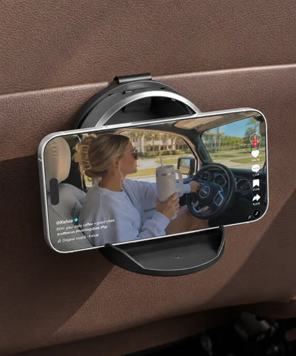 🚗 Universal Foldable Car Cup Holder with Hook – Space-Saving Drink & Storage Organizer