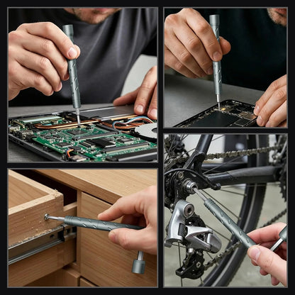 🔥HOT SALE🔥3.15" Compact Transformable Precision Tool Kit – 2-in-1 Torque Handle & Modular Electronics Repair Set