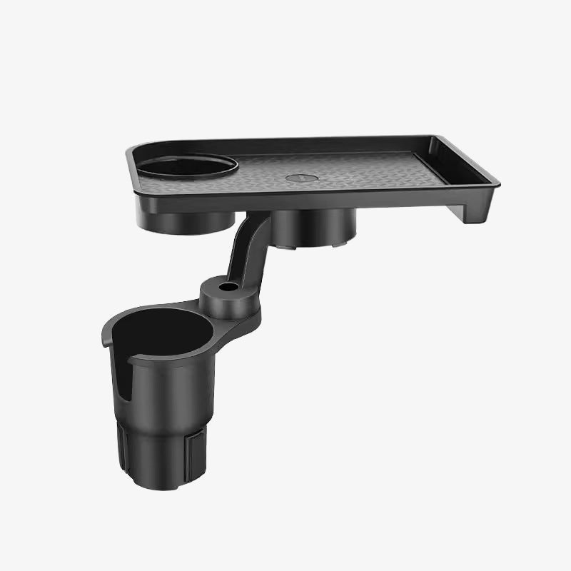 🚗Car Cup Holder Tray with Phone Stand and Extra Cup Holde Adjustable Car Cup Holder Tray with Expander Base