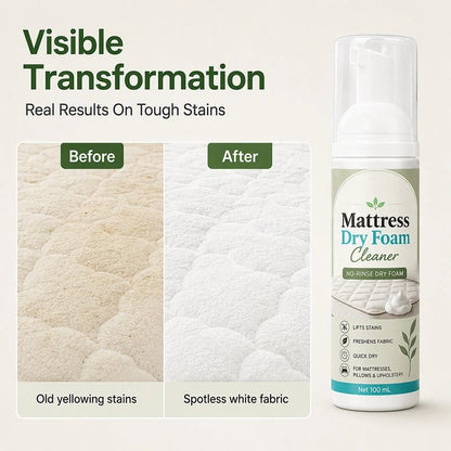 📍  No-Rinse Mattress Dry Foam Cleaner