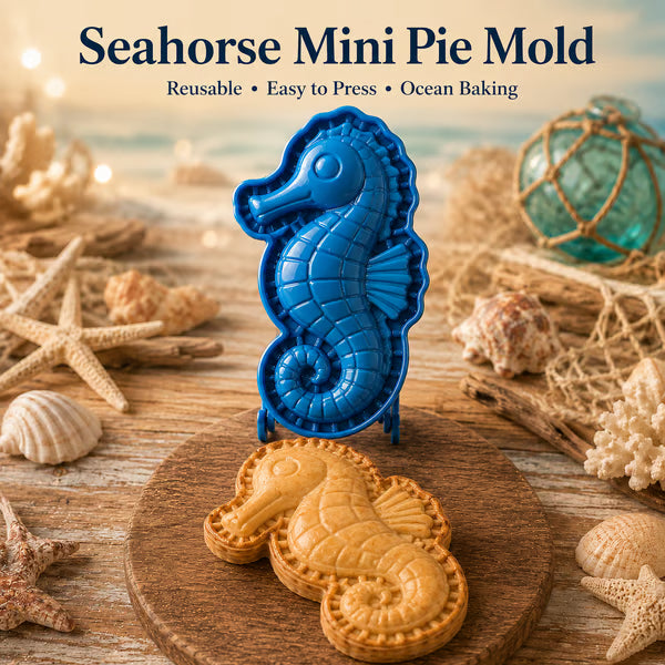 🔥HOT SALE🔥⏳ Last Day 49% OFF – 🌊 8-Design Ocean Filled Pie Press Collection | Reusable Hinged Molds for Cutting, Filling, Shaping & Sealing Marine-Themed Hand Pies 🥧✨