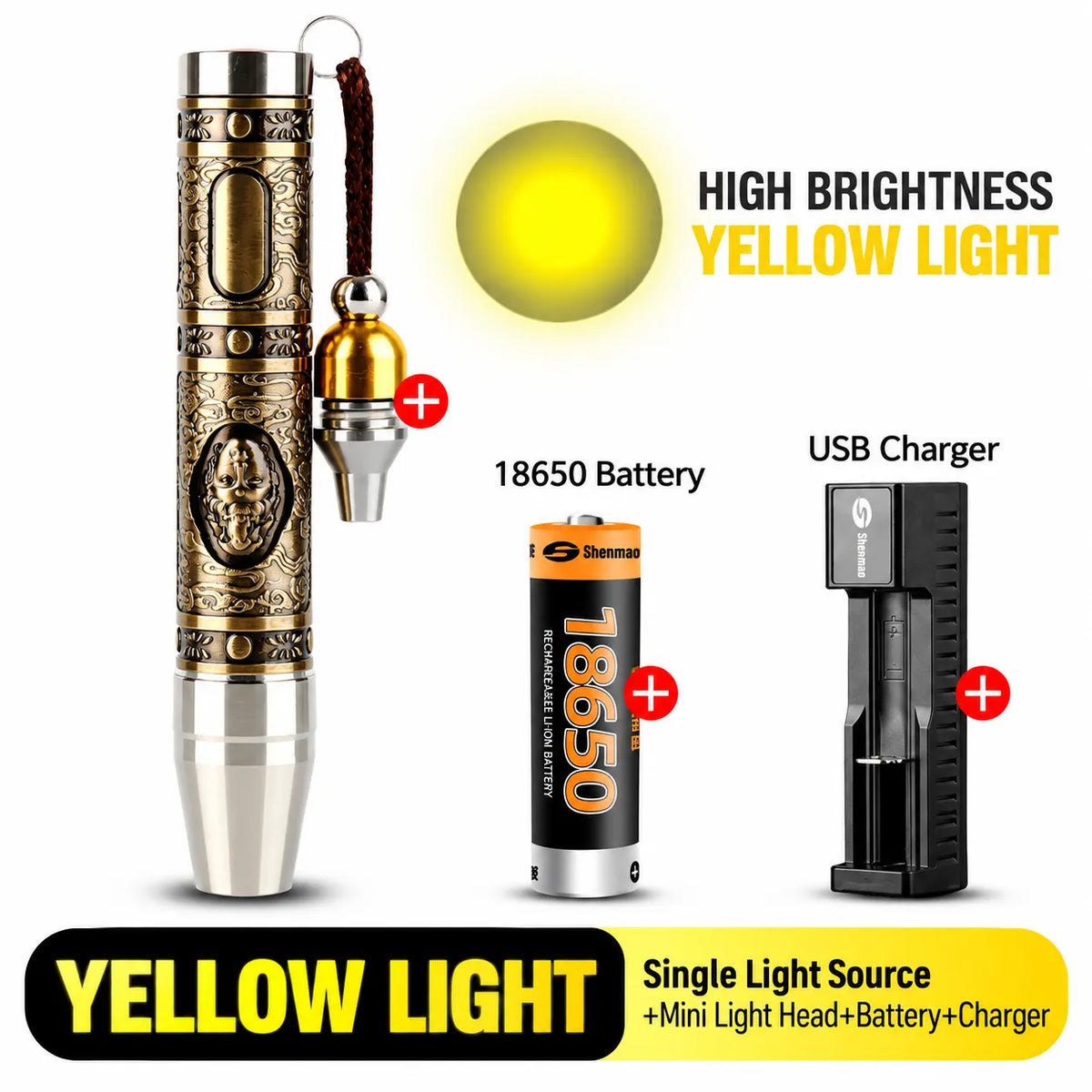 🔥🎁Professional 3-in-1 Gemstone Identification Flashlight