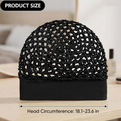 3-Piece Stretchy Wide-Edge Sleeping Cap Set
