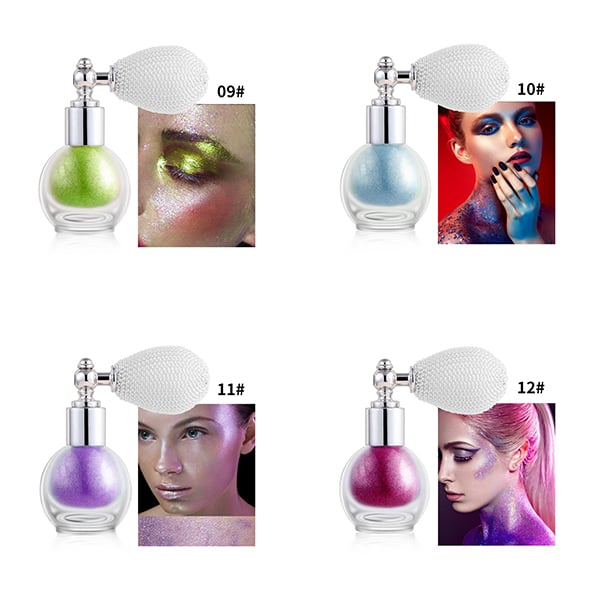 💯🔥Hot Sale 49% OFF-✨Spray Glitter Highlighters Makeup Accessory Hair Body Decor for Parties