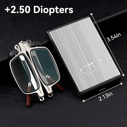 ✨ Weightless Folding Readers in a Sleek Metal Vault | Read Anywhere 📖