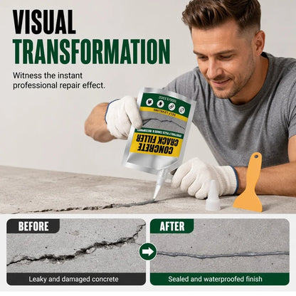 🔥HOT SALE🔥🛠️Waterproof Concrete Crack Filler for Indoor & Outdoor Use