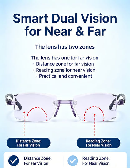 [Regain Your Youthful Vision] Smart Zoom Diamond-Cut Reading Glasses