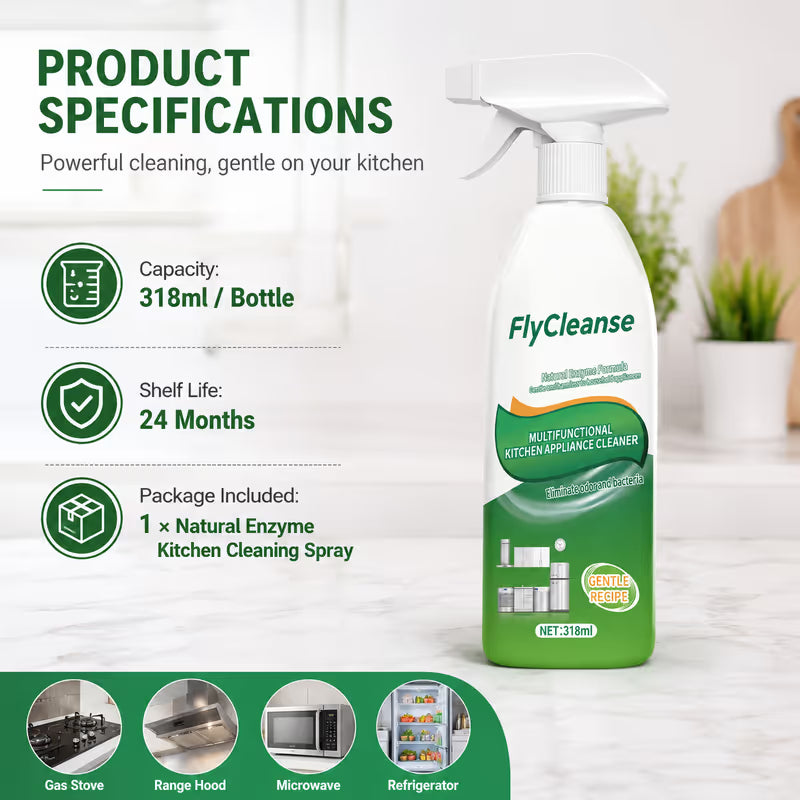 Natural Enzyme Kitchen Spray