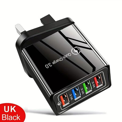 Four-Port Travel Charger