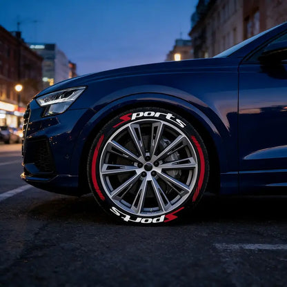 🔥 3D Tire Lettering Stickers | Waterproof Universal Wheel Sidewall Decals