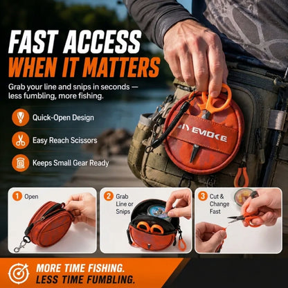 🎣Portable Multi-Purpose Outdoor Fishing Tackle Pouch