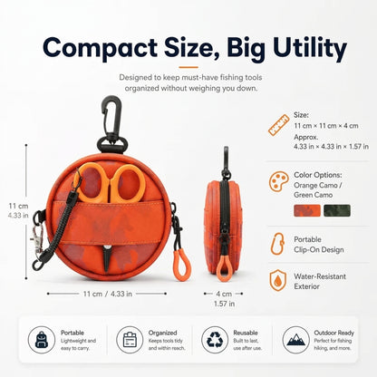 🎣Portable Multi-Purpose Outdoor Fishing Tackle Pouch