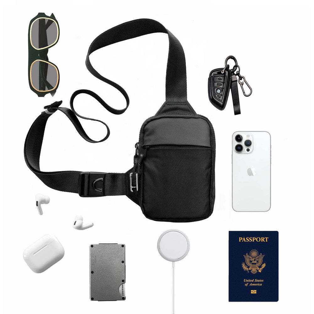Anti-Theft Everyday Sling Bag – Lightweight Crossbody Travel Pack