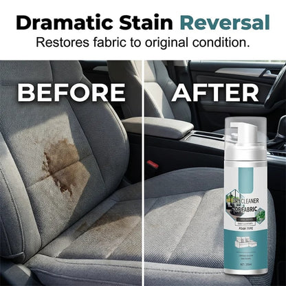 🎉🧼50% OFF NOW! Lift Stains Instantly! No-Rinse Quick-Dry Fabric Foam Cleaner‐Portable Upholstery Stain Remover for Sofa, Carpet & Fabric Cushions