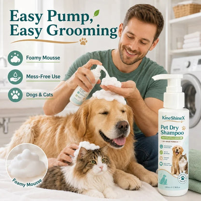 🎉Rinse-Free Pet Shampoo Mousse