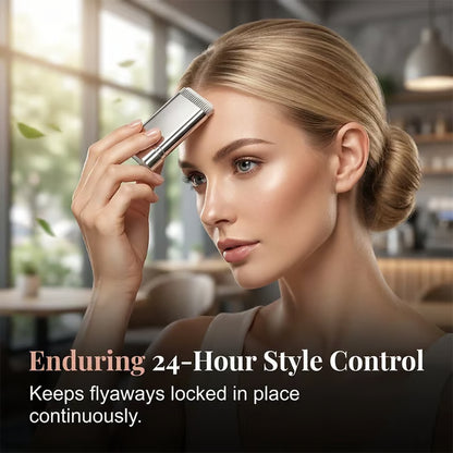 ✨💇‍♀️ Portable Hair Finishing Stick with Comb – Flyaway Smoothing & Baby Hair Style