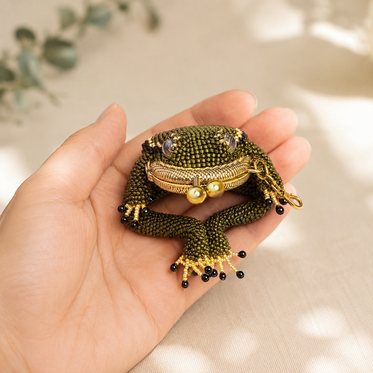 Charmantes Froschmünzportemonnaie