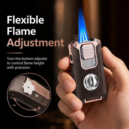 Vintage-Inspired Luxury Refillable Lighter