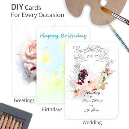 🎉Blank Watercolor Cards and Envelopes