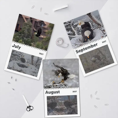 🔥😍Jackie & Shadow 2027 Bald Eagle Wall Calendar