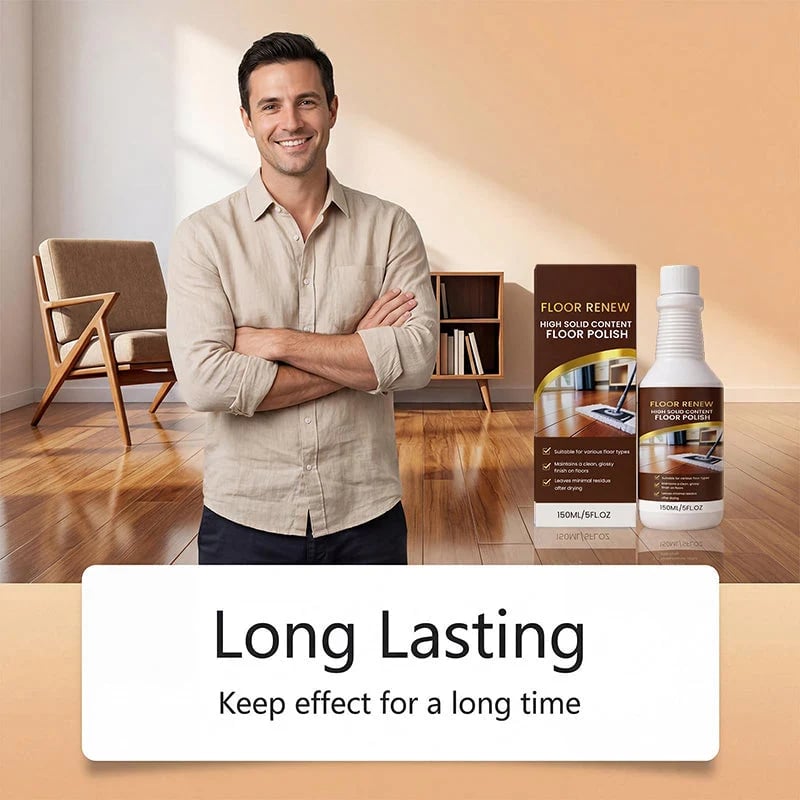 🔥🧴 Floor Renew Polish – Shine, No Scratches