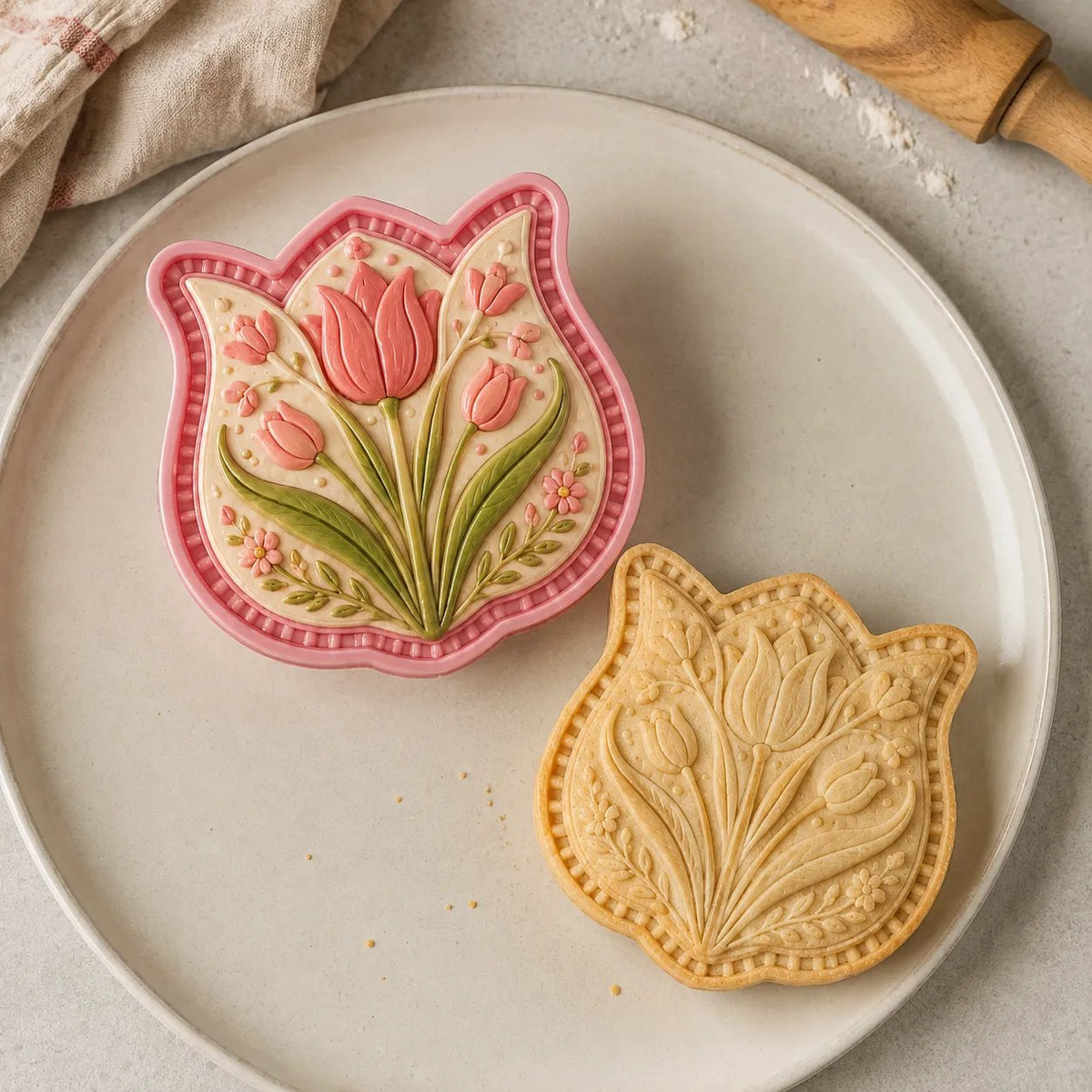 ⏳ Last Day 49% OFF – 🌸 8-Design Spring Garden Mini Pie Mold Collection | Reusable Embossed Molds for Shaping Detailed Bee, Butterfly, Ladybug, Sunflower, Cottage & More 🥧✨
