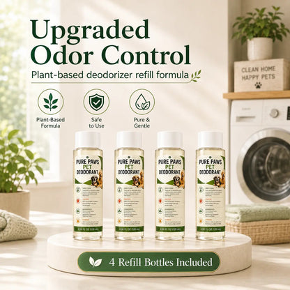Pet Bio-Enzyme Stain & Odor Eliminator Spray – Blue Light Probiotic Deodorizing Cleaner