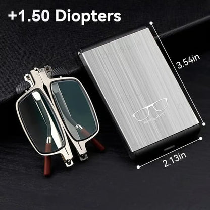✨ Weightless Folding Readers in a Sleek Metal Vault | Read Anywhere 📖