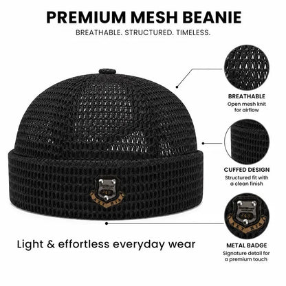 🔥HOT SALE🔥Men's 3-Pack Feather-Soft Blended Yarns Mesh Netting Beanies