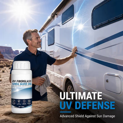 RV Fiberglass Gloss Oil Shine Restorer