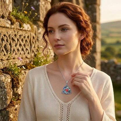 🔥🎁DRINSPER Birthstone Celtic Knot Necklace for Women