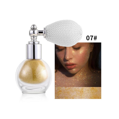 💯🔥Hot Sale 49% OFF-✨Spray Glitter Highlighters Makeup Accessory Hair Body Decor for Parties