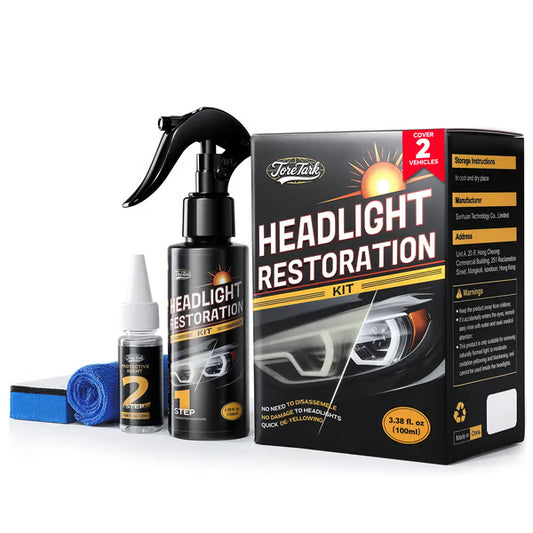 🥳HOT SALE🥳💞50K+ SOLD! Toretark Car Headlight Restoration Kit