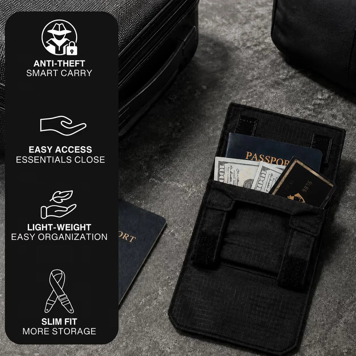 🔥LAST DAY SALE 50% OFF✨Concealed anti-theft travel waist bag