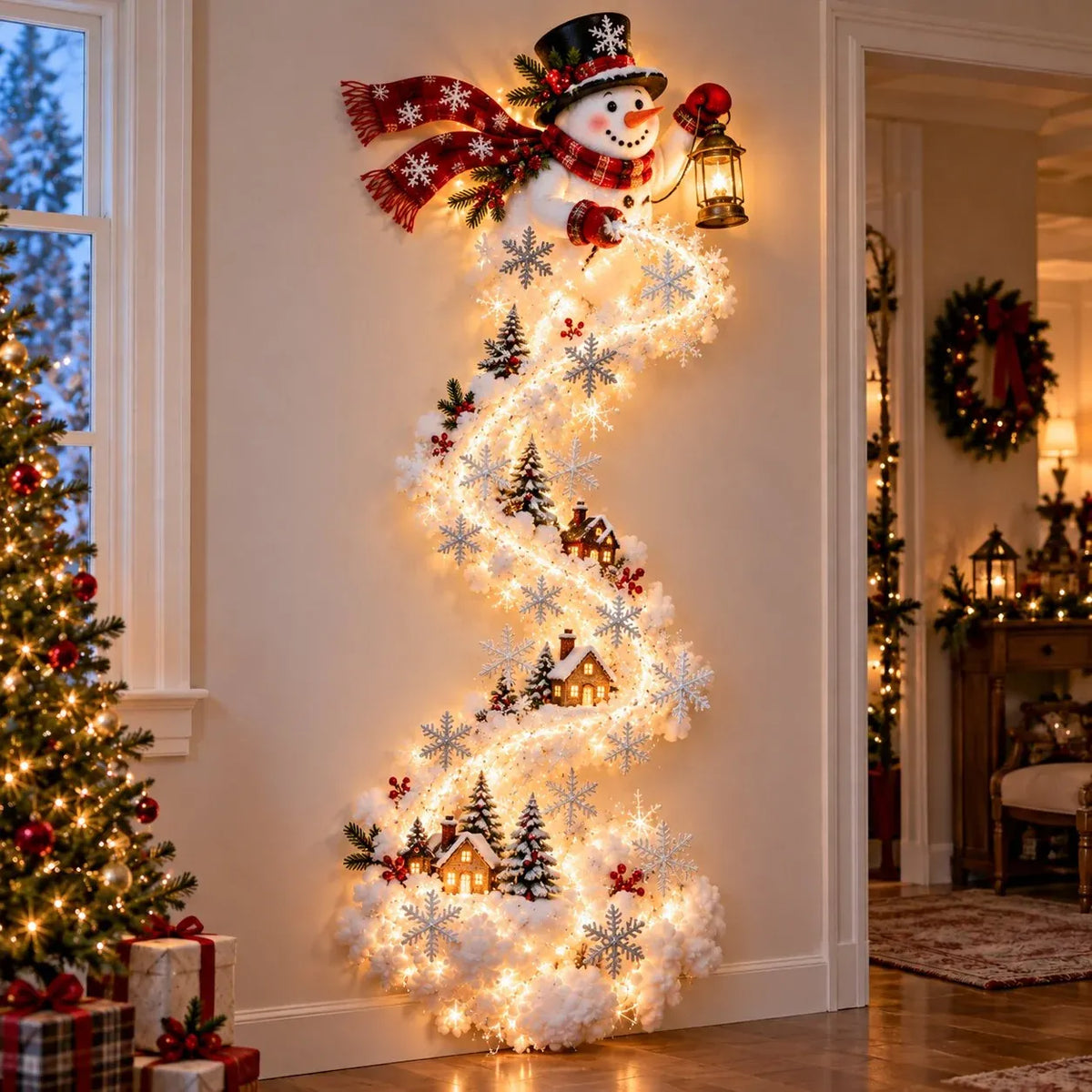 🔥🎁Christmas Magic Trail Wall Light - A Little Christmas Magic, Right on Your Wall