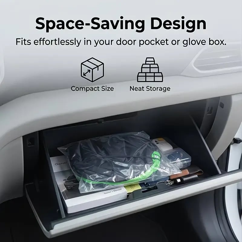 🔥HOT SALE🔥🎉2026 New Portable Heat-Insulating Vehicle Sunshade, Upgraded Thickened Front Window Sun Shade☀️🚗