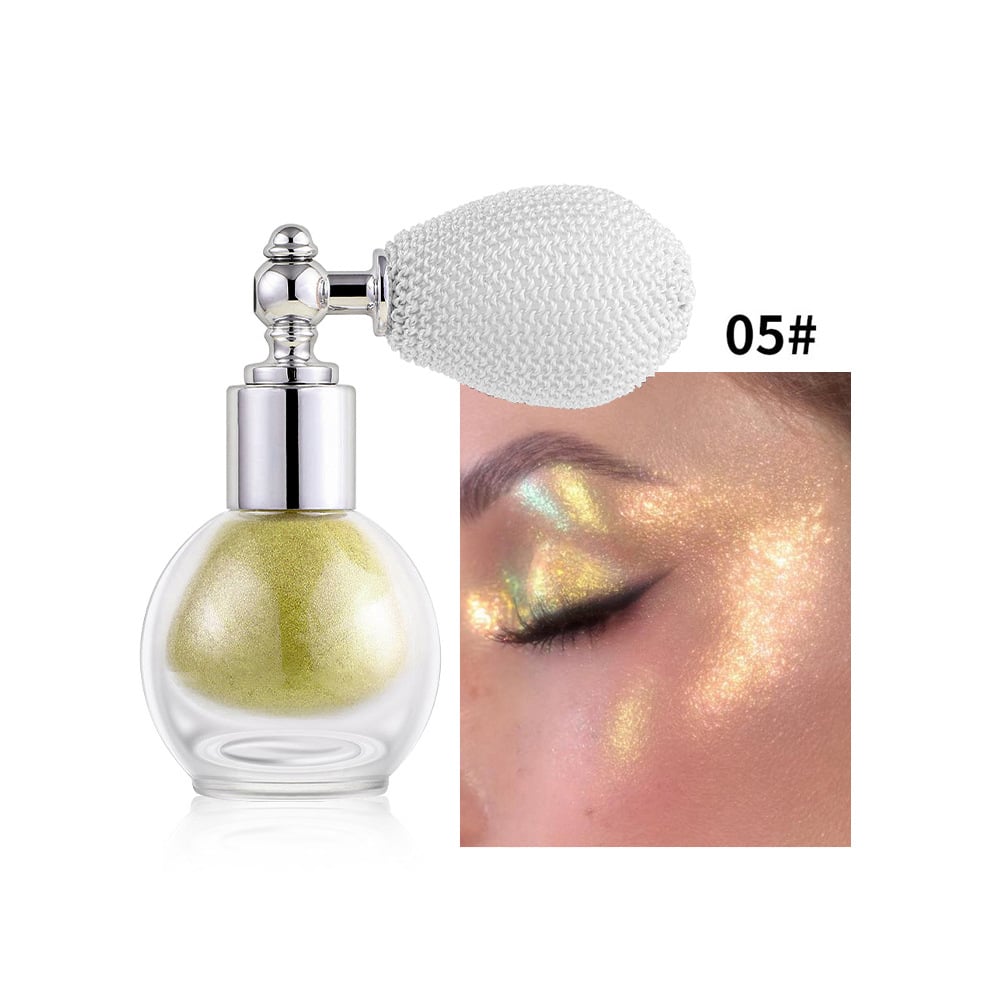 💯🔥Hot Sale 49% OFF-✨Spray Glitter Highlighters Makeup Accessory Hair Body Decor for Parties